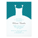 Wedding Dress & Polka Dots | Bridal Shower Card